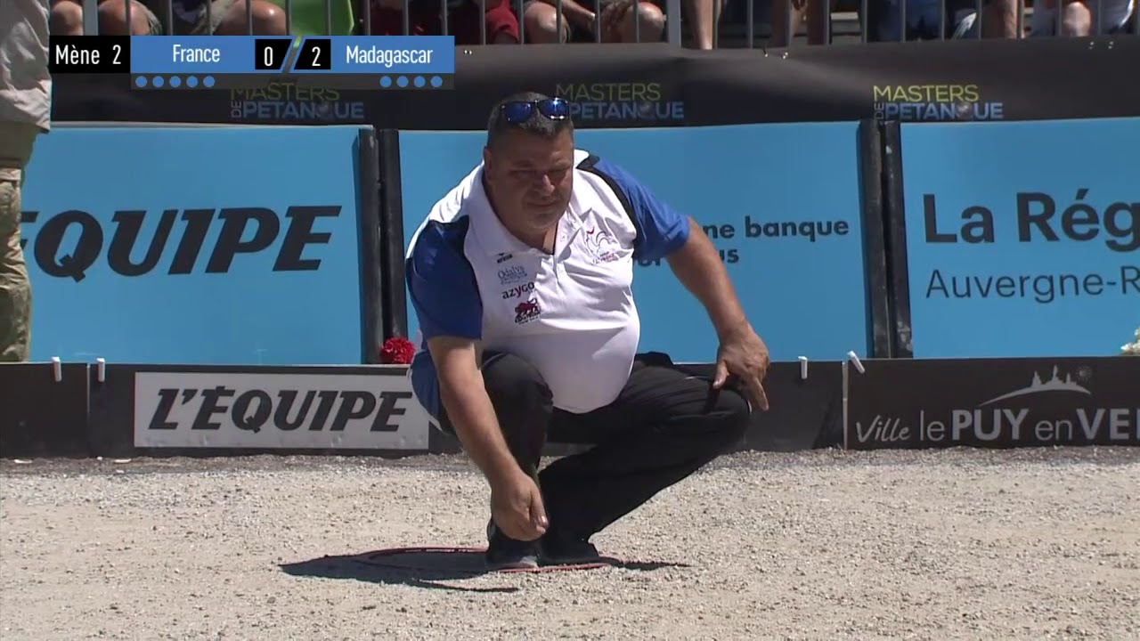Masters de Petanque E2 1ere demi finale Le Puy en Velay YouTube