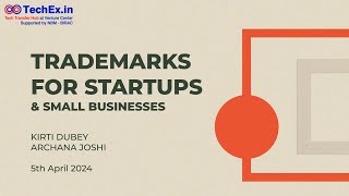 Trademarks for Startups and Small Businesses