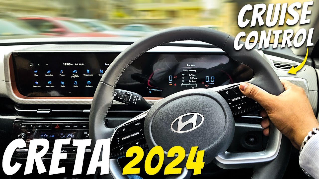 Creta 2024 Facelift  Cruise Control