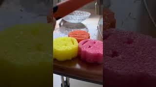 ?️ Kitchen Cleaning Magic Temperature Sense Scrubbing Sponge ?️ shorts kitchencleaningtools