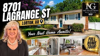 4 Bedroom Home for Sale in Lorton, VA | 8701 Lagrange Street | Spacious Backyard & Incredible Deck