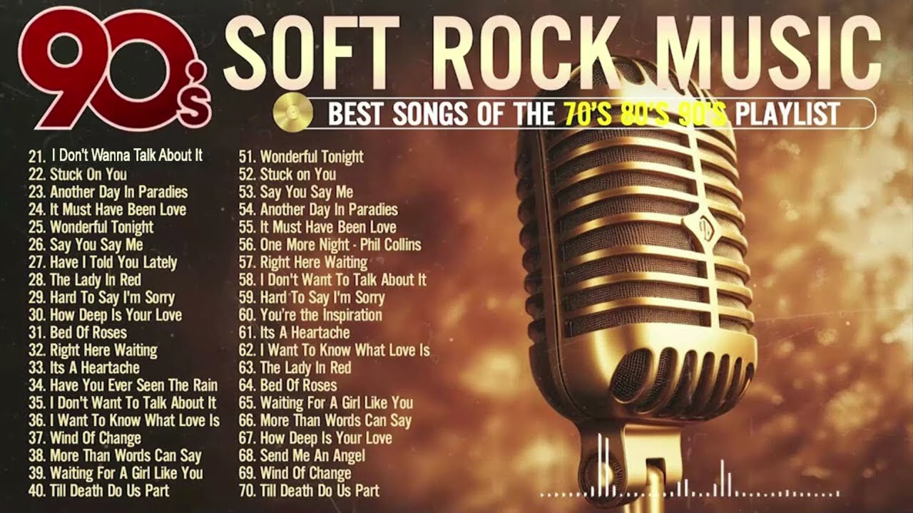 Lionel Richie, Phil Collins, Elton John, Chicago, Bon Jovi - Soft Rock Songs 70s 80s 90s Full Album