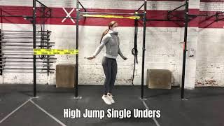 High Jump Single Unders | Big League Performance and Rehab