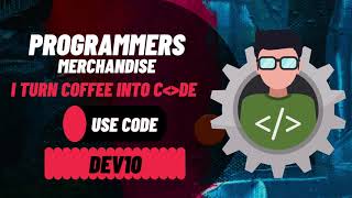 Teespring Programmers Merchandise - I Turn Coffee Into Code For Developers | For Coders