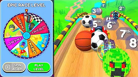 Going Balls Epic Race Level Gameplay Walkthrough | Commentary | ( Android & IOS GamePlays )