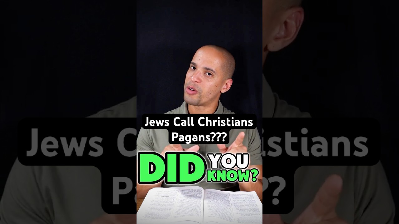 Jews Call Christians Pagans (and for good reason)