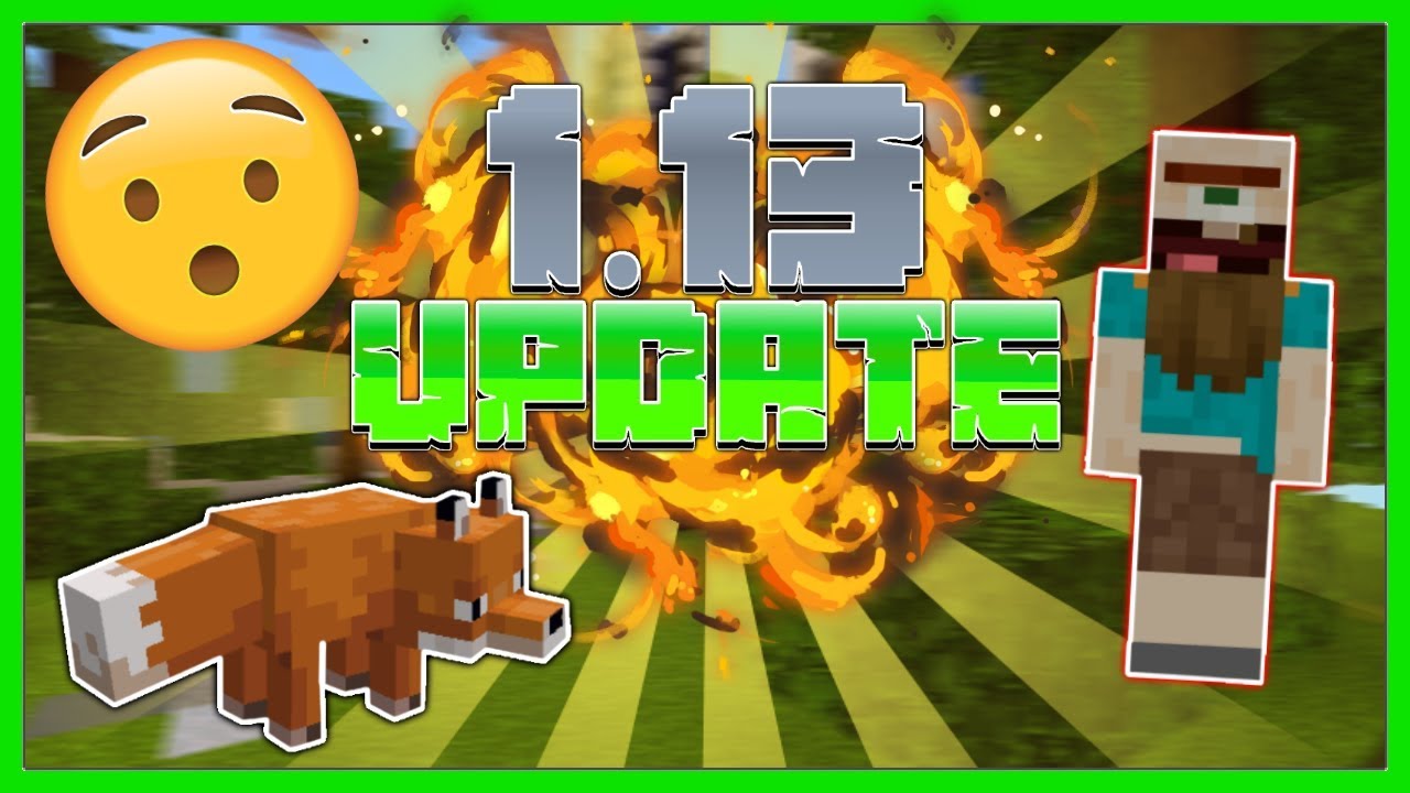 The NEW UPDATE is TOO GOOD!! 1.13 Minecraft Bedrock Update Review YouTube The NEW UPDATE is TOO GOOD!! 1.13 Minecraft Bedrock Update Review YouTube