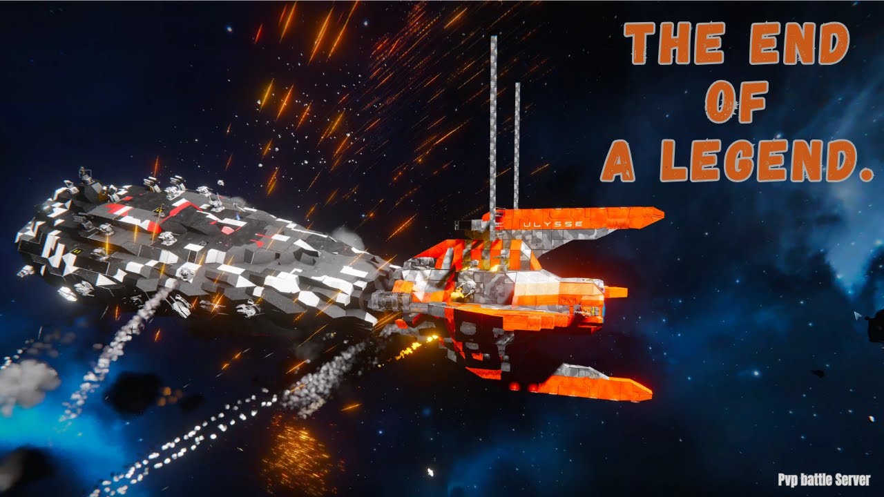 Space Engineers PvP - Space Battle - Big Ship Vs. Small Ship - Alehouse ...