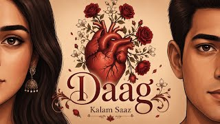 DAAG - KALAM SAAZ (Official Music Video) | Emotional Rap | Sad Hindi Urdu Song |Melodic Rap Song
