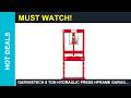 GarveeTech 6 Ton Hydraulic Press HFrame Garage Review 2026
