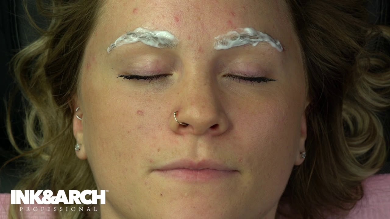 How to Numb the skin for Microblading and PMU