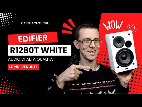 Edifier R1280T Recensione completa Casse Acustiche più vendute. Versione White senza Bluetooth