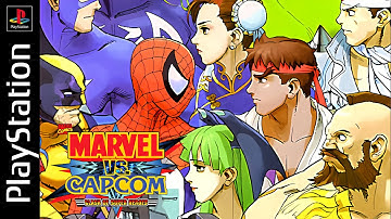 Marvel vs. Capcom: Clash of Super Heroes Full Game | Longplay Ps1