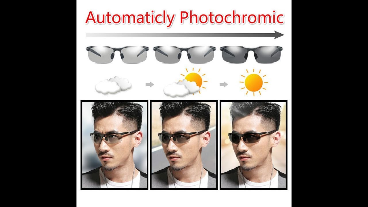 Lazada shopping online Automaticly Photochromic Sunglass wholesale world wide