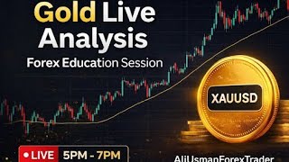 👉 Gold Live Analysis | Forex Trading Education Session | New York Session Live