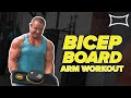 Bicep  tricep workout with the new bicep board