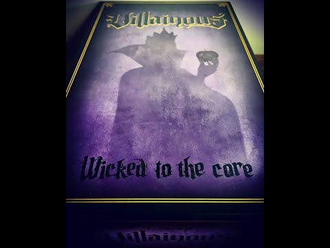 Unboxing e Seup Disney Villainous Wicked to the Core gioco da tavolo