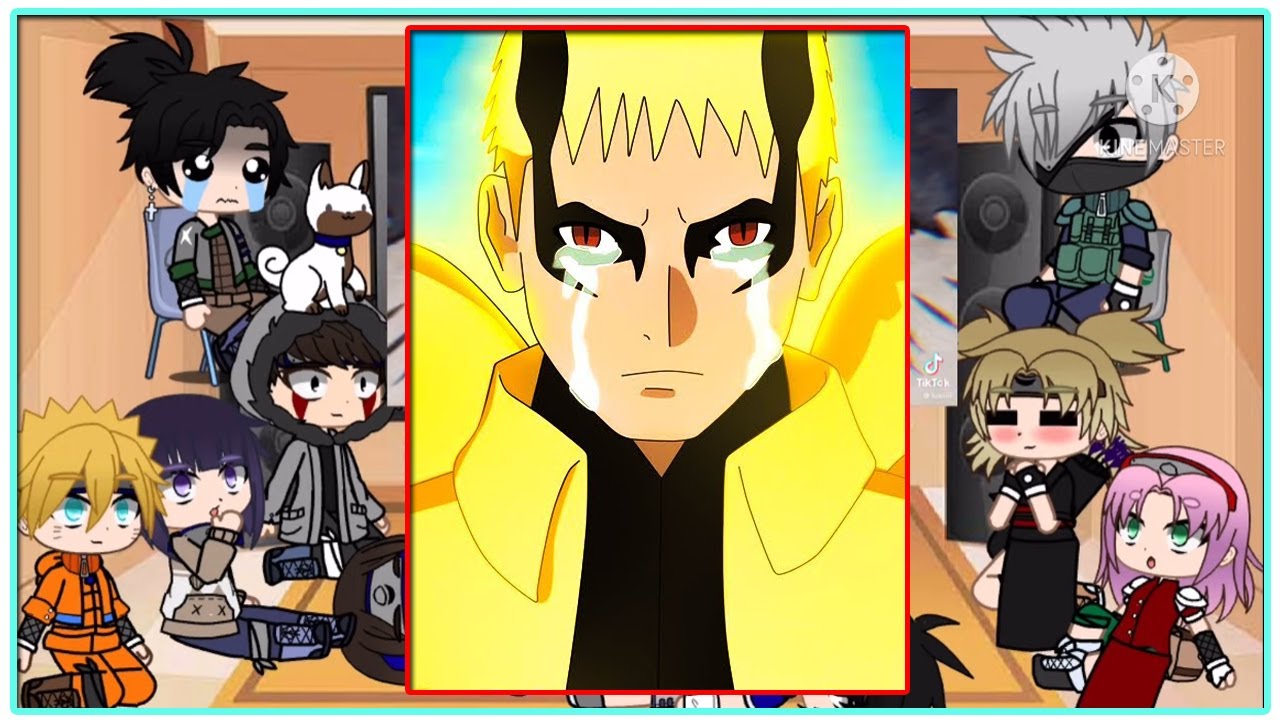 👒 Past naruto and his friends react to future || 🎒 Naruto react