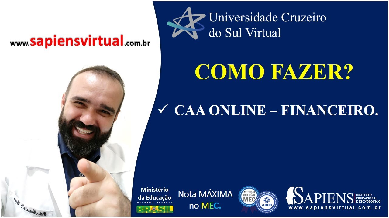 CRUZEIRO DO SUL VIRTUAL - FINANCEIRO TOTAL - YouTube