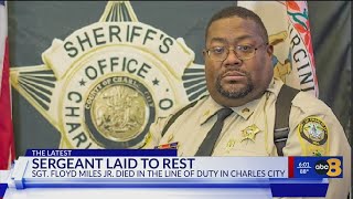 More than 600, including Gov. Youngkin, attend funeral for fallen Charles City County sergeant