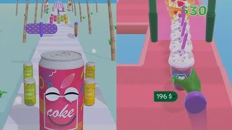 Juice Run Vs Coffee ☕ Stack Games Pro All Levels Walkthrough Gameplay iOS,Android Update New Levels