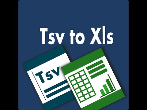 Tsv To Xls