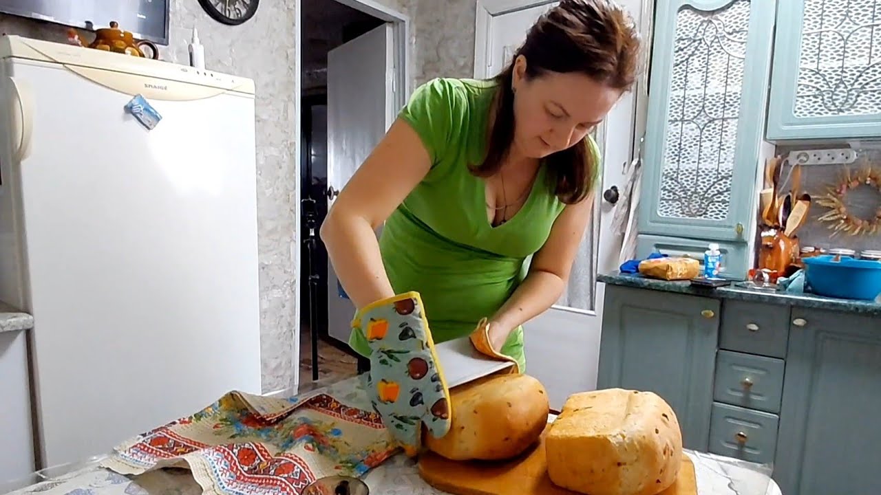 Зимові дні на кухні/Домашній хліб з цибулею