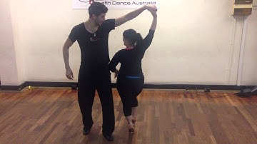 Advanced Salsa Move #97 - The Lightning URGH!