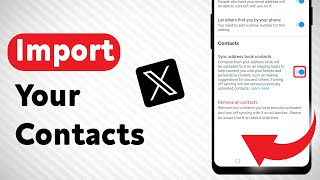 How To Import Your Contacts On X (Twitter) screenshot 4