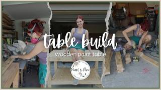 DIY Paint Table Build for My New Workshop