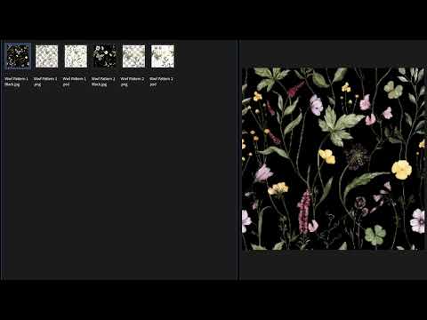 Spring Wildflowers. Seamless Pattern, a Texture Illustration by PawGraphic (Thumbnail 10 of 10)