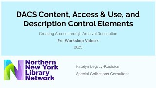 Celebrity DACS Content, Access & Use, and Description Control Elements Wealth