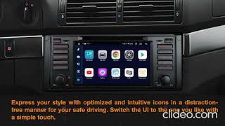 2022 Xtrons Pe7139B 7 Android 11 Car Navigation Multimedia System For Bmw E39