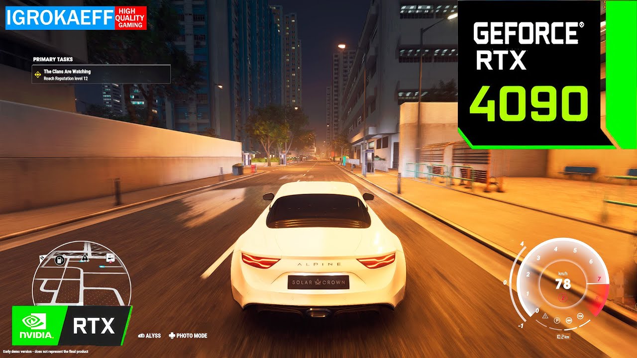 Test Drive Unlimited Solar Crown EXLUSIVE gameplay Demo on RTX 4090