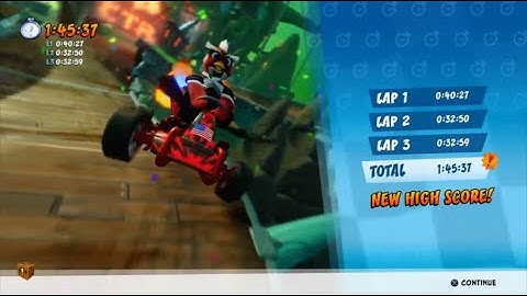 (CTR:NF) Thunder Struck 1:45.37 (FWR)