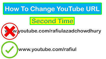How To Change Existing YouTube URL 2020 | Second Time YT URL Change Process
