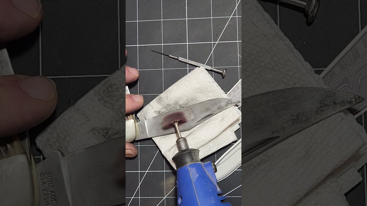 Reviving a Schrade Folding Hunter - Part 3 