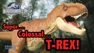 Mattel Riesendino Tyrannosaurus Rex Jurassic World Dinosaurier Dino T-Rex 