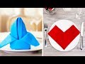 15 IDEIAS DE DOBRADURAS DE GUARDANAPOS FÁCEIS E LINDOS PARA DECORAR SUA MESA DE JANTAR