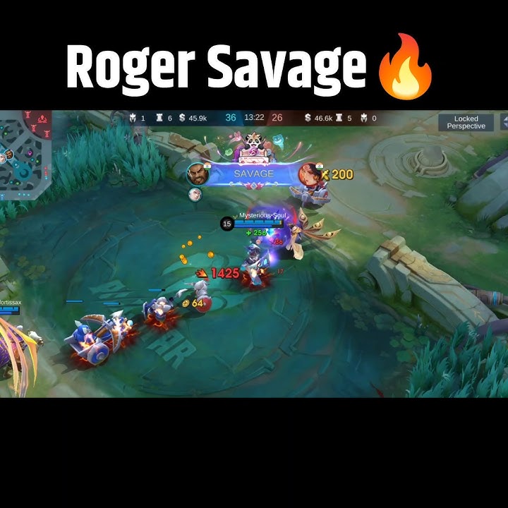 Roger Savage 🔥 #shorts #mobilelegends #mlbb #roger #mlbbhighlights #mlbbcreator #savage