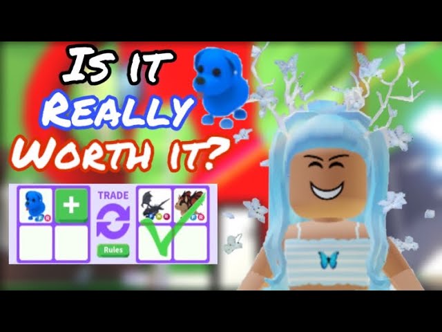 Is A Blue Dog Really Worth It Adopt Me Youtube - roblox adopt me pets blue dog