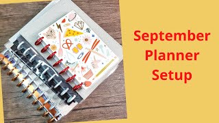 September Planner Set-Up | The Happy Planner