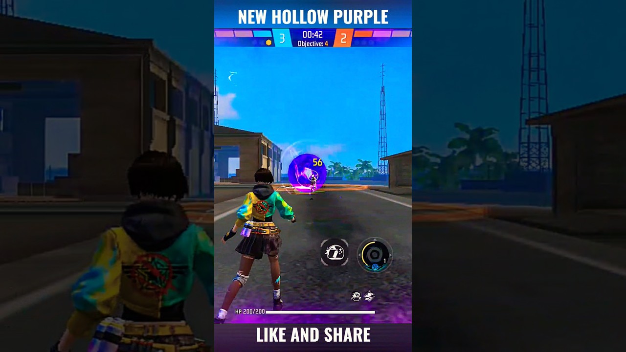 New Hollow Purple vs Steffie ability test || 