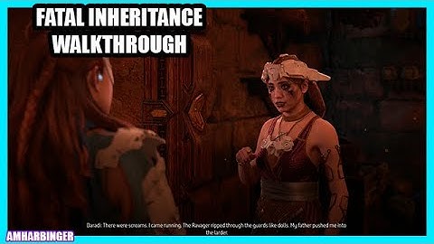 Horizon Zero Dawn Remastered Fatal Inheritance Walkthrough