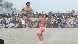 Javed JAttu Vs Saeed Bhatti .All Pakistan open kabaddi .Right 2 Fight