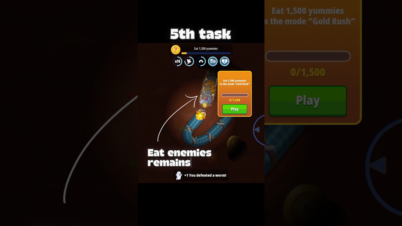 WORM HUNT | Golden Seven mini-event | Lela | Task 5