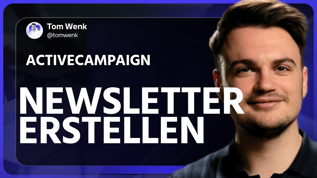 ActiveCampaign Newsletter erstellen 2025 - erste Kampagne anlegen, planen und bearbeiten