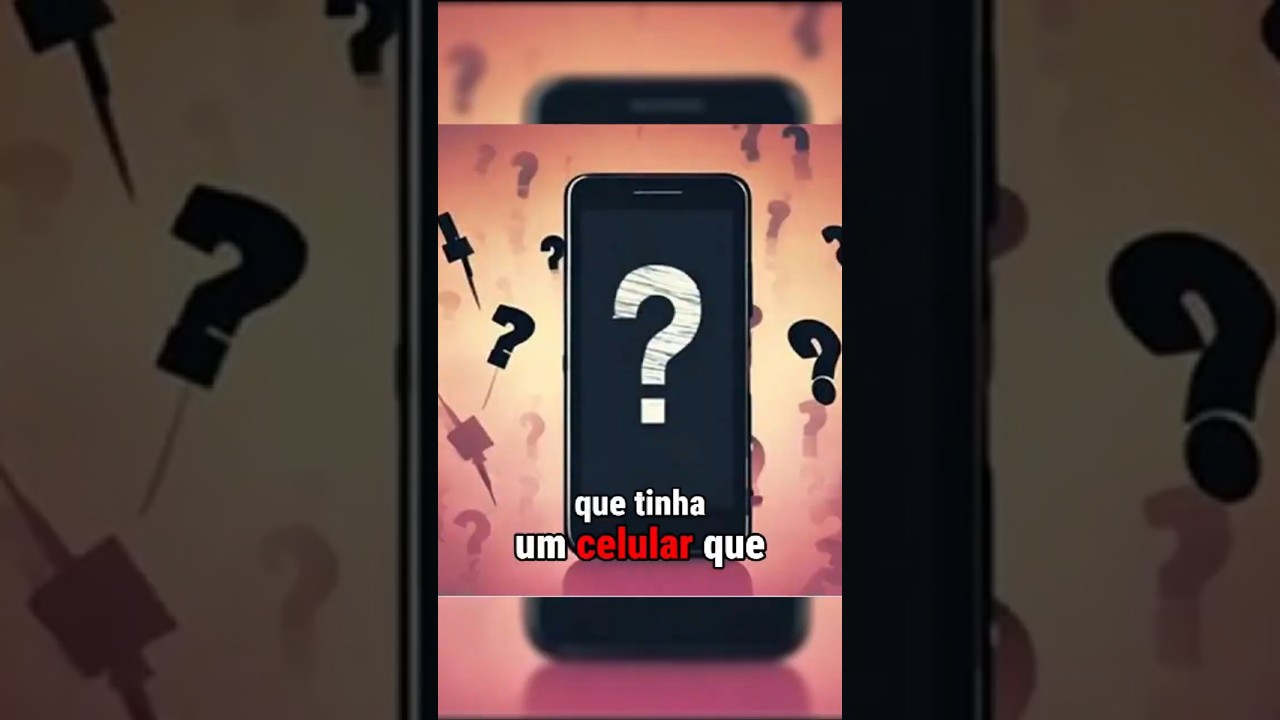 Esse Celular era Bizarro!! 