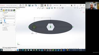wheel hub in SolidWorks
