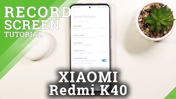 How to Use Screen Touches in Screen Recording on XIAOMI Redmi K40 – Turn On / Off Screen Touches
